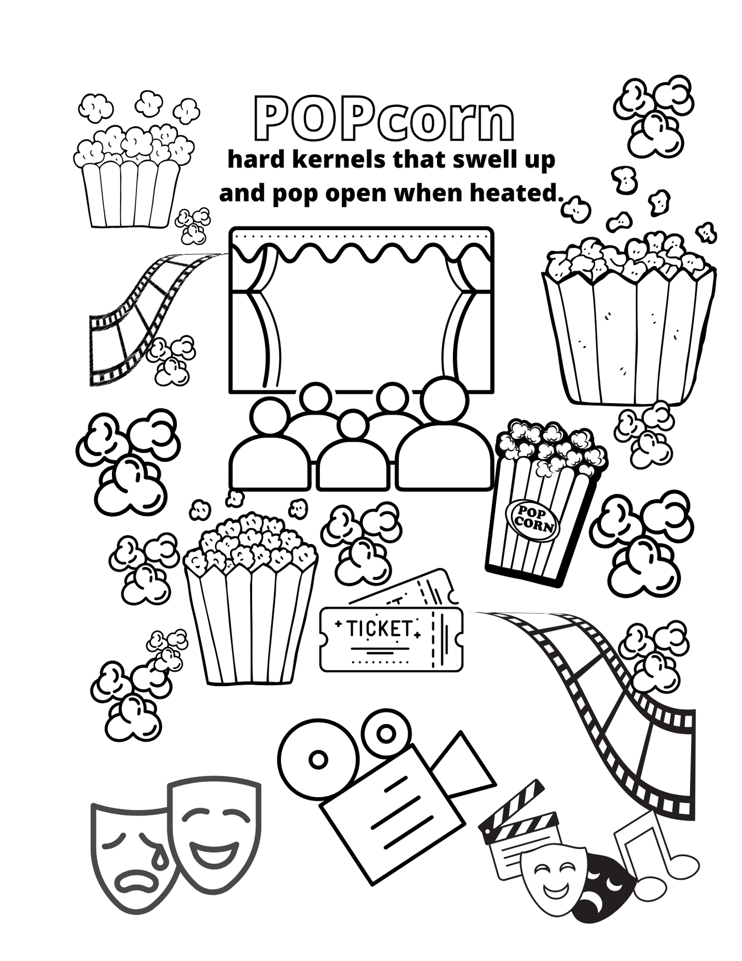 Pop Up and Color (Coloring Book Download)