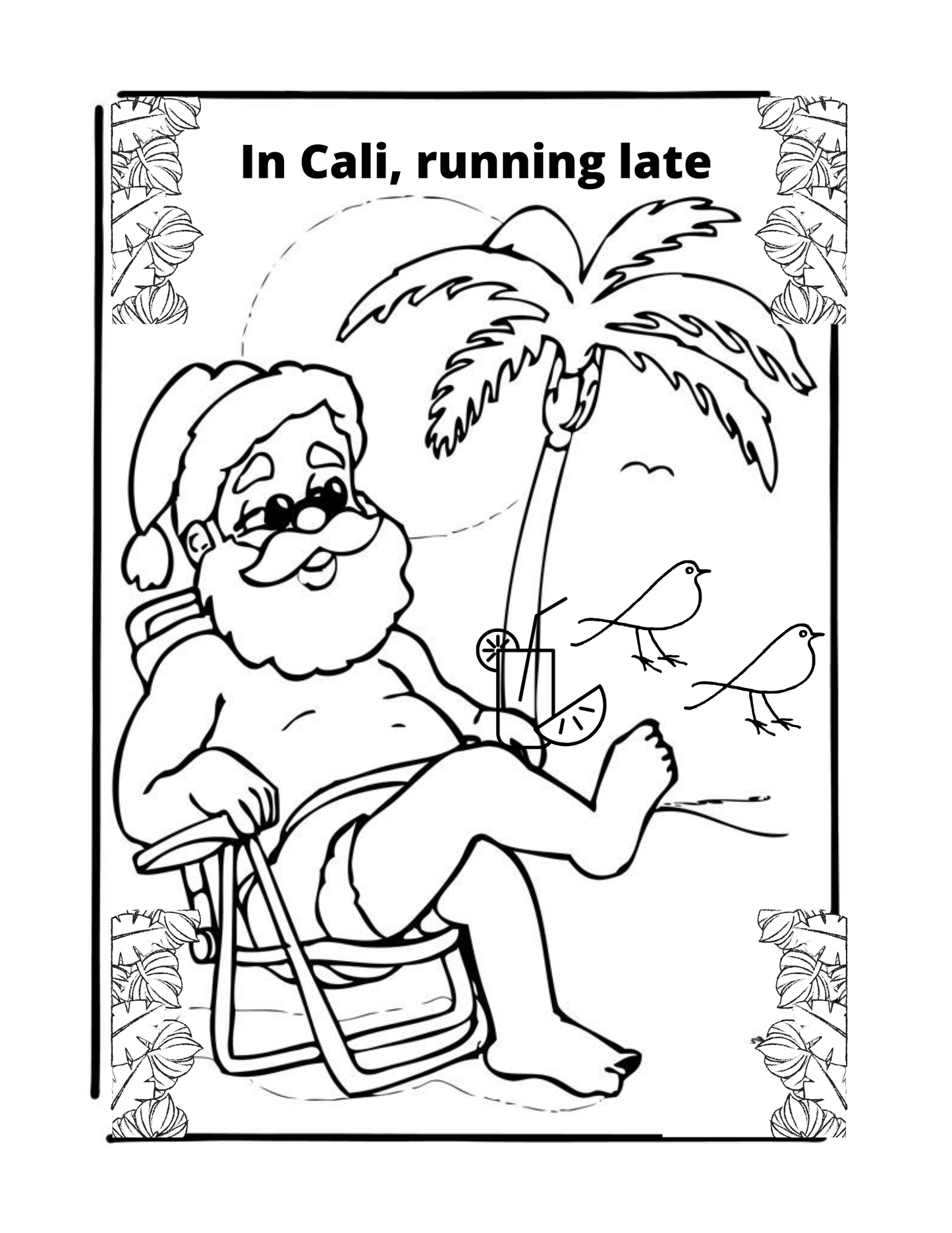 What Santa Really Wants to Say (Coloring Book)